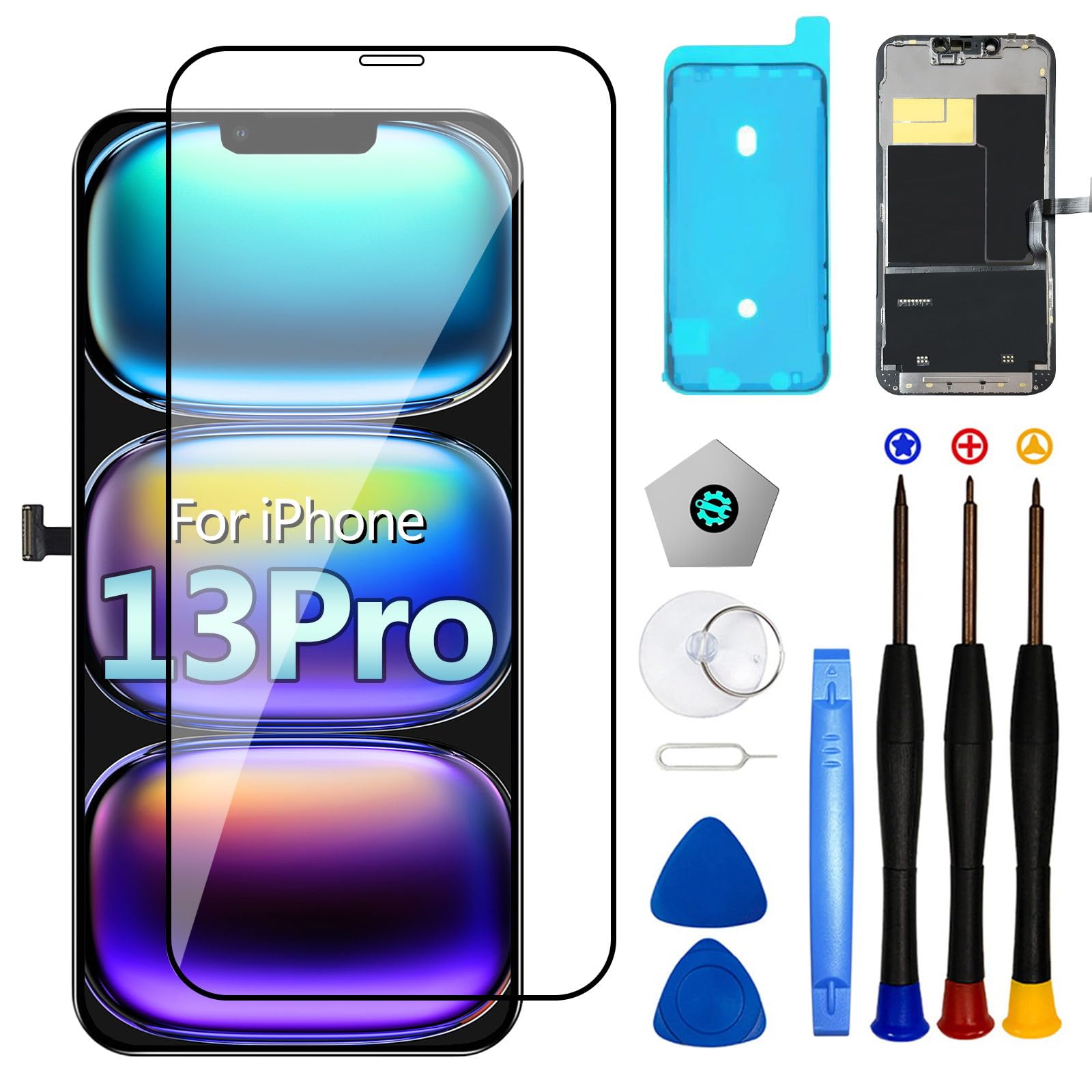 KMLF30　iPhone13Pro Amazon.com: A-MIND Screen for iPhone 13 Pro Max Screen